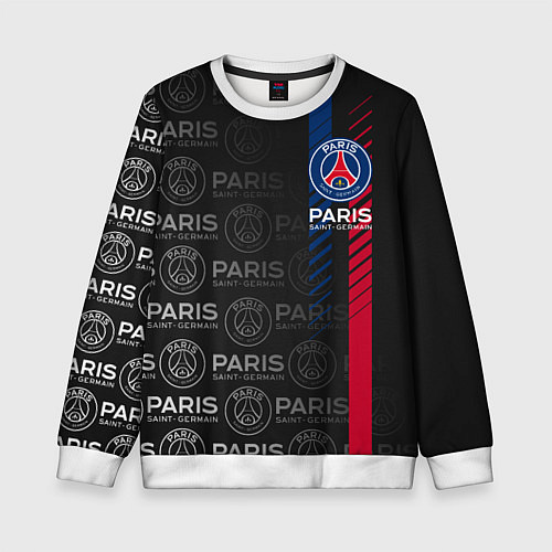 Детский свитшот ФК ПСЖ PARIS SAINT GERMAIN / 3D-Белый – фото 1