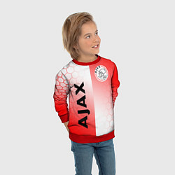 Свитшот детский FC AJAX AMSTERDAM ФК АЯКС, цвет: 3D-красный — фото 2