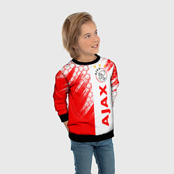 Свитшот детский FC AJAX AMSTERDAM ФК АЯКС, цвет: 3D-черный — фото 2