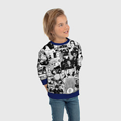 Свитшот детский Магическая Битва, цвет: 3D-синий — фото 2