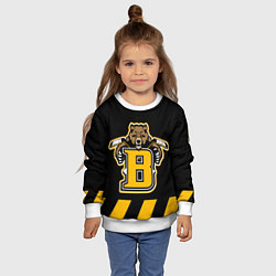 Свитшот детский BOSTON BRUINS, цвет: 3D-белый — фото 2