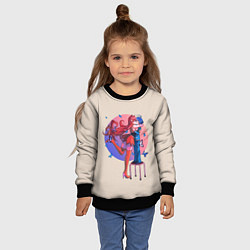 Свитшот детский Ameri and Iruma, цвет: 3D-черный — фото 2