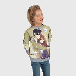 Свитшот детский Хоримия, цвет: 3D-меланж — фото 2
