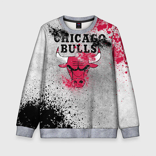 Детский свитшот CHICAGO BULLS 8 / 3D-Меланж – фото 1