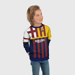 Свитшот детский BARCELONA FC БАРСЕЛОНА ФК BARCA, цвет: 3D-синий — фото 2