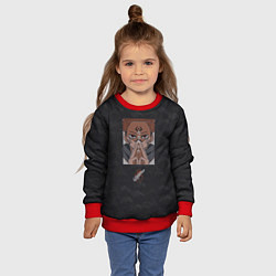 Свитшот детский Jujutsu Kaisen, цвет: 3D-красный — фото 2