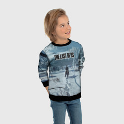 Свитшот детский Элли в деревне, цвет: 3D-черный — фото 2