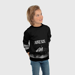 Свитшот детский Дамиано Давид Монэскин Z, цвет: 3D-черный — фото 2