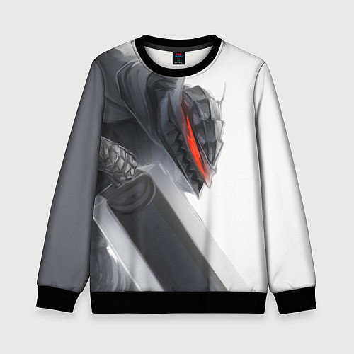 Детский свитшот Anime Berserk / 3D-Черный – фото 1