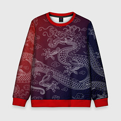 Детский свитшот Традиционный китайский дракон