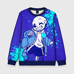 Детский свитшот UNDERTALE SANS BLUE