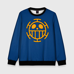 Свитшот детский Как у Трафальгара Ло One Piece, цвет: 3D-черный