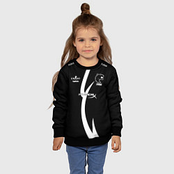 Свитшот детский Форма FURIA Форма СS:GO, цвет: 3D-черный — фото 2