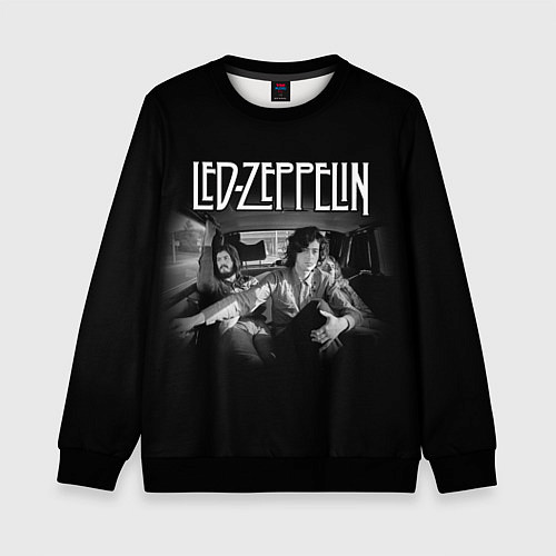 Детский свитшот Led Zeppelin / 3D-Черный – фото 1