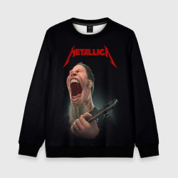 Детский свитшот James Alan Hetfield METALLICA Z