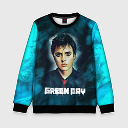 Свитшот детский Billie GreenDay ГринДай Z, цвет: 3D-черный