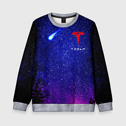 Свитшот детский TESLA КОМЕТА, цвет: 3D-меланж
