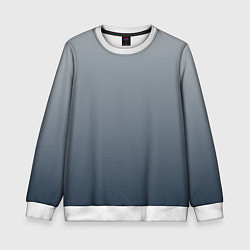 Свитшот детский GRADIENT 50 SHADES OF GREY, цвет: 3D-белый