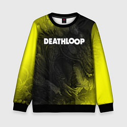 Свитшот детский Deathloop - Hyperbeast, цвет: 3D-черный