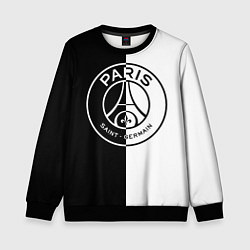 Детский свитшот ФК ПСЖ PSG BLACK & WHITE