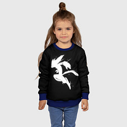 Свитшот детский Ori Дух леса, цвет: 3D-синий — фото 2