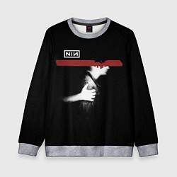 Свитшот детский Nine Inch Nails, цвет: 3D-меланж
