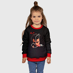 Свитшот детский АлисА JAZZ, цвет: 3D-красный — фото 2