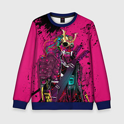 Детский свитшот CYBERPUNK 2077 DEMON Z