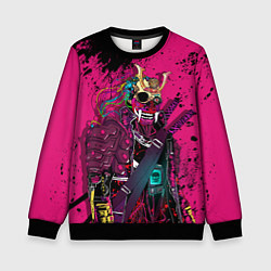 Детский свитшот CYBERPUNK 2077 DEMON Z