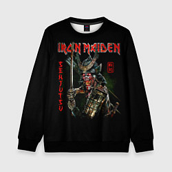 Свитшот детский Iron Maiden, Senjutsu, цвет: 3D-черный