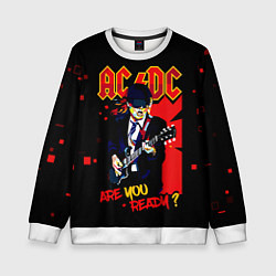 Детский свитшот ARE YOU REDY? ACDC