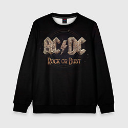 Детский свитшот ACDC Rock or Bust