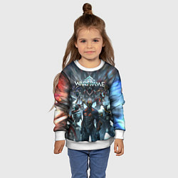 Свитшот детский WARFRAME ВАРФРЕЙМ Z, цвет: 3D-белый — фото 2