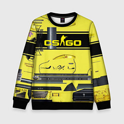 Детский свитшот CS GO YELLOW SKIN