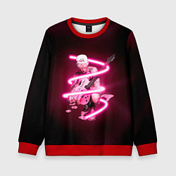 Свитшот детский Pink MGK, цвет: 3D-красный