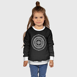 Свитшот детский GODSMACK ГОДСМАК ЛОГО Z, цвет: 3D-белый — фото 2