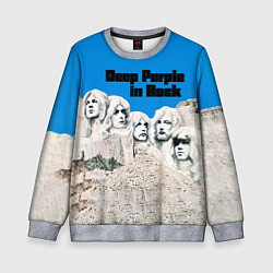 Свитшот детский Deep Purple in Rock, цвет: 3D-меланж
