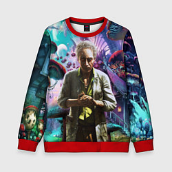 Свитшот детский MushroomTrip, цвет: 3D-красный