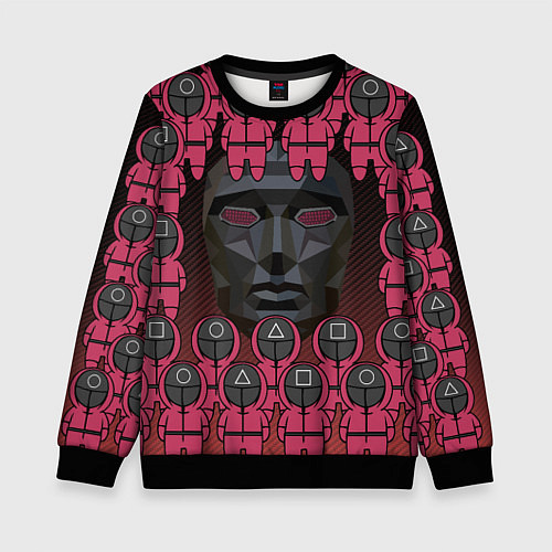 Детский свитшот ВЕДУЩИЙ С ОХРАННОЙ GUARDS / 3D-Черный – фото 1