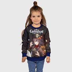 Свитшот детский Hu Tao, цвет: 3D-синий — фото 2