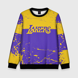 Свитшот детский Kobe Bryant - Los Angeles Lakers - NBA, цвет: 3D-черный