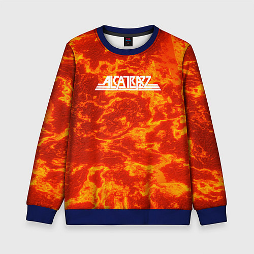Детский свитшот ALKATRAZZ / 3D-Синий – фото 1