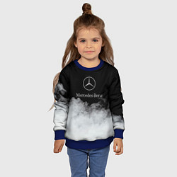 Свитшот детский Mercedes-Benz Облака, цвет: 3D-синий — фото 2