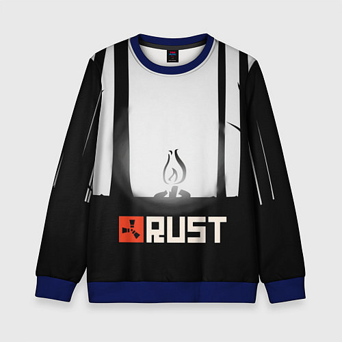 Детский свитшот Огонёк из Раста / 3D-Синий – фото 1