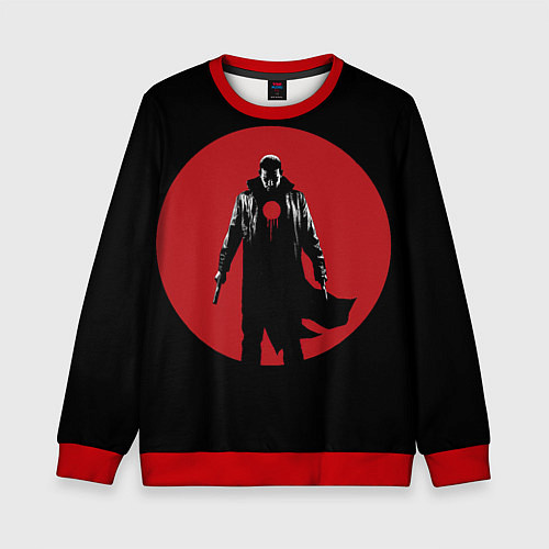 Детский свитшот Жажда справедливости / 3D-Красный – фото 1