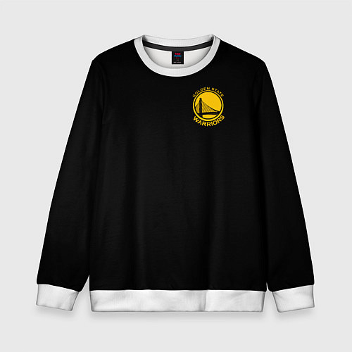 Детский свитшот GOLDEN STATE WARRIORS BLACK STYLE / 3D-Белый – фото 1