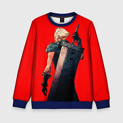 Детский свитшот Клауд С мечом final fantasy