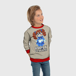 Свитшот детский Poppy Playtime, цвет: 3D-красный — фото 2