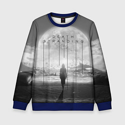 Свитшот детский DEATH STRANDING PRESIDENT USA, цвет: 3D-синий