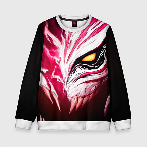 Детский свитшот Маска пустого Блич / 3D-Белый – фото 1